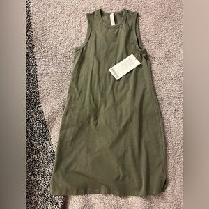 Lululemon Classic Fit Cotton Blend Tank Dress